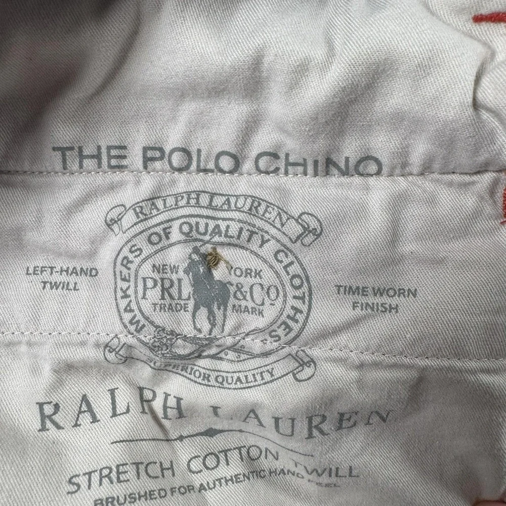 Polo Ralph Lauren Shorts Mens 32 Pink Stretch Classic Fit 9 Inch Chino Casual